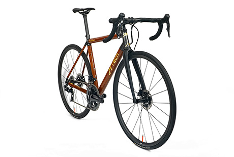 HTech Puissant W, Brown Mallet frame with Shimano Dura Ace groupset and Farsports wheels