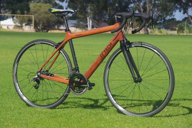 HTech Junctue an Affordable Wooden Bike